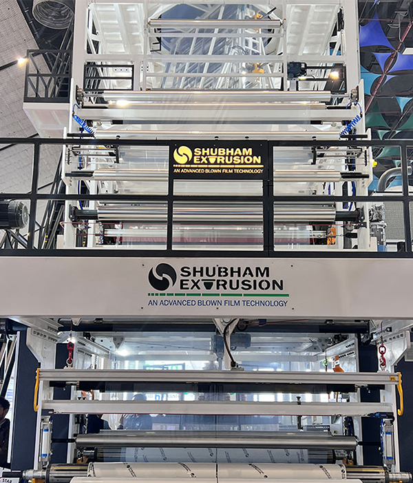 Advanced Technology for 3 Layer Co-Extrusion Blown Film Machine