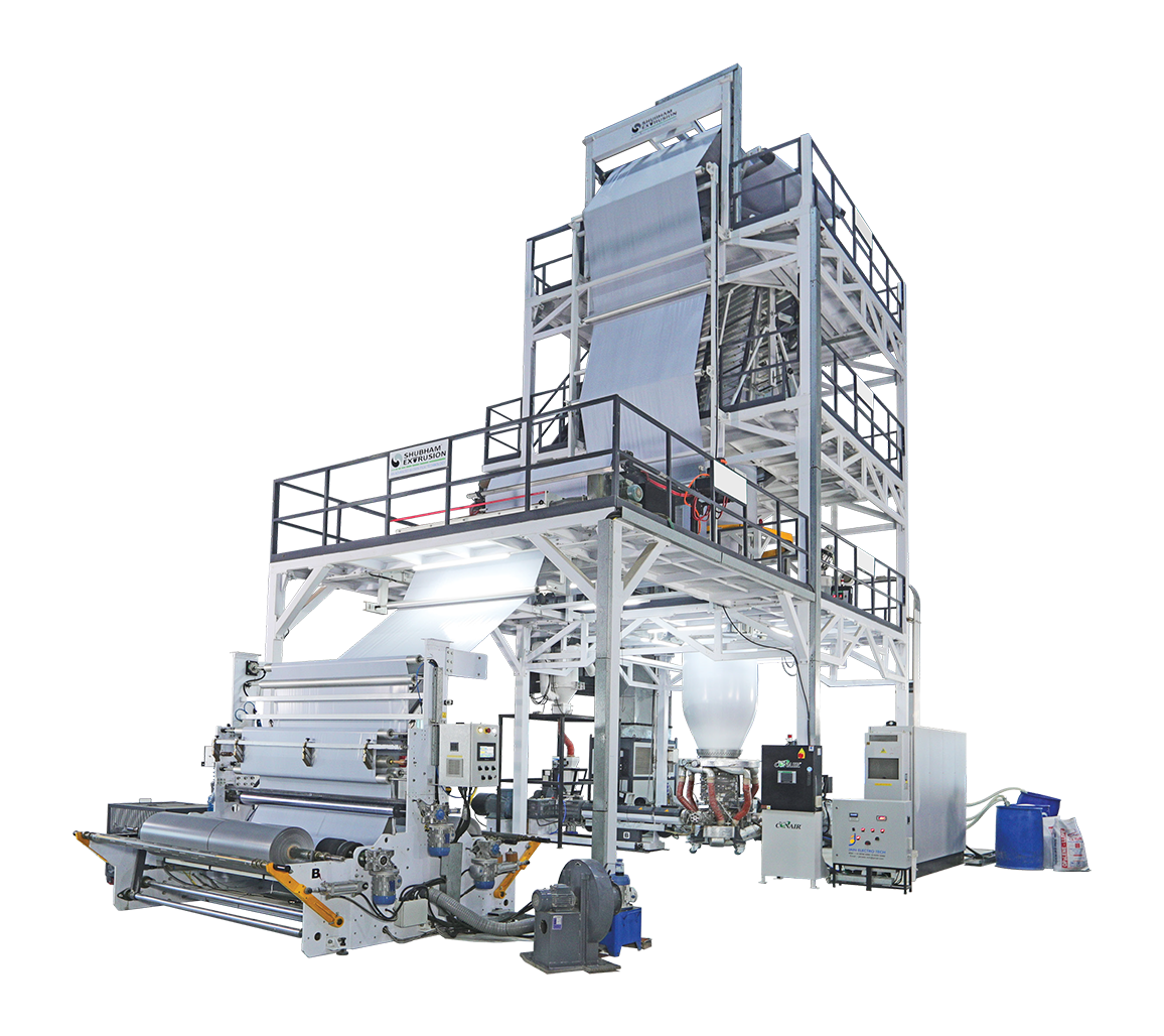 What is a 3 Layer Co-Extrusion Blown Film Machine?